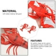 thumbnail image 4 of 2Pcs Ocean Sea Animal Creatures Figures Simulation Lobster Squeezing Toys, 4 of 8