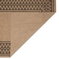 thumbnail image 5 of Liora Manne Sahara Diamond Border Area Rug Natural Indoor Outdoor 5x7 Durable, 5 of 5