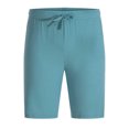 thumbnail image 3 of Babysbule Mens Shorts Clearance Men's Summer Fashion Drawstring Elastic Solid Color Loose Casual Five Pants, 3 of 8