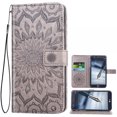 thumbnail image 1 of Case for LG Stylo 3, PU Leather with Kickstand and 3 Card Slot Flip Wallet Phone Cover (Black), 1 of 5