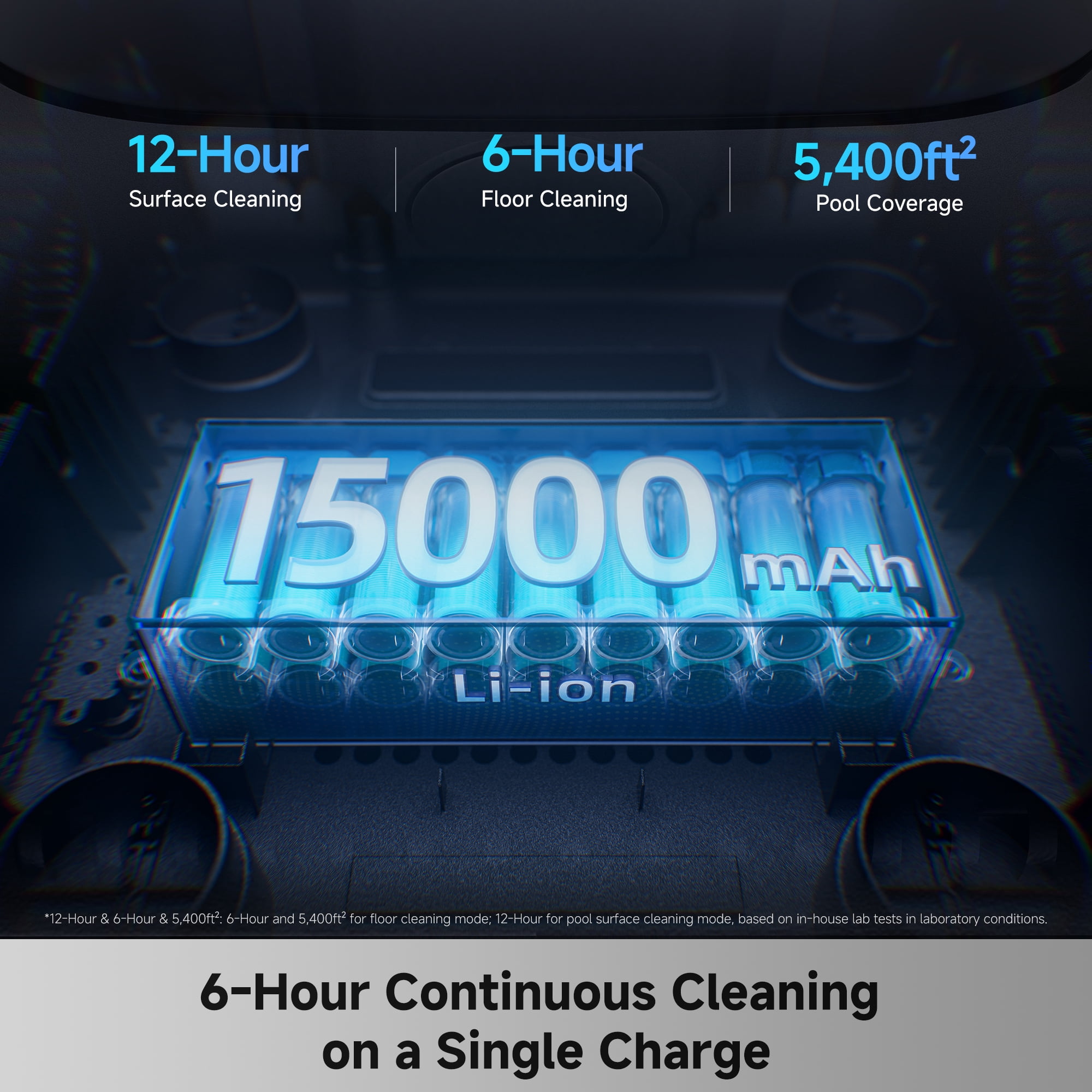 MOVA Rover X10 Robotic Pool Cleaner, 7-in-1 OMNI Clean