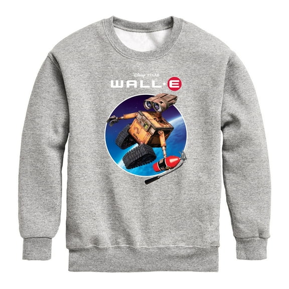 Disney Wall-E - Space Logo - Toddler & Youth Crewneck Fleece Sweatshirt