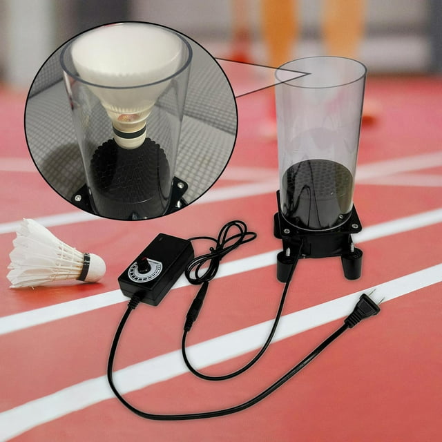 SHOTETLECOCK Probador Reparador Equipo de dispositivo Shuttlecock Hacer accesorios Máquina de túnel de viento Maché de prueba de estabilidad de mosca