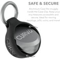 thumbnail image 5 of CURVD Premium Carrying Case, One-Size - Waterproof Keychain Holder for Earplugs, Pills, Coins (Black), 5 of 10