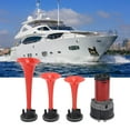 thumbnail image 4 of Bocina De Aire Para Coche, Apariencia Roja Brillante Duradera, Bocina Musical De 12v 125db, Súper Altavoz De 125 DB Para Barco Y Coche, 4 of 6