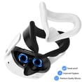 thumbnail image 6 of husxh Silicone VR Face Cover Sweatproof Protective Eye Pad with Anti-Leakage Nose Pad Face Cushion Pad Replacement for Meta Quest 3S VR Accessories, 6 of 9