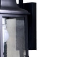 thumbnail image 4 of AA Warehousing Morgan 1 Light Exterior Wall Lamp in Black Finish, 4 of 5