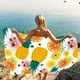 thumbnail image 5 of Xihbxyly Artículos por menos de 5 dólares. Toalla de playa de microfibra, súper liviana, colorida, toalla de baño, manta de playa a prueba de arena, toalla multiusos para viajes, piscina, 30 x 60 pul, 5 of 6