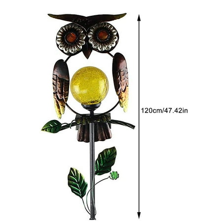 

LED Garden Lights Solar Night Lights Owl Shape Solar-Powered Lawn Lamp Neon Lights For Bedroom Ambient Lighting