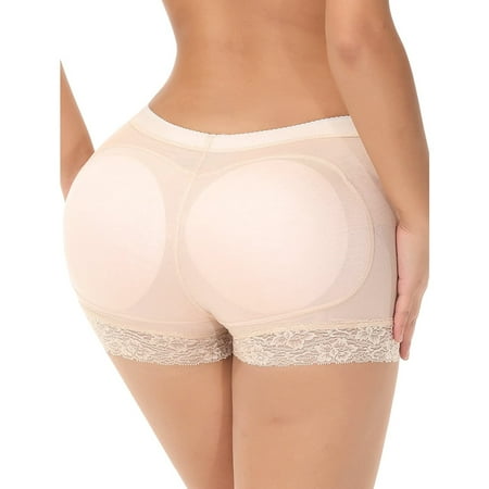 AQUTA Butt Lifter Panites Padded Underwear for Women Butt Pads Shaper Hip Enhancer Shapewear Booty Lifting Panty