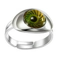 thumbnail image 3 of Mood Rings Changeable Color Temperature Emotion Feeling Fashion Cute Costume Props Multiple Shapes Christmas for Women Men Gift eye, 3 of 6
