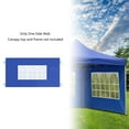 thumbnail image 6 of oshhni Side Wall Panel Portable Replacement Tent Sidewall for Sunshade Awning Patio Blue, 6 of 9