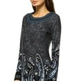 thumbnail image 2 of White Mark Women's Sandrine Embroidered Sweater Dress, 2 of 4
