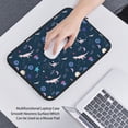 thumbnail image 6 of Pofeuu Space Dinosaur Print Laptop Carrying Case,13-15-Inch Laptop and Tablet, Sleek Design, Durable and Water-Repellent Fabric, Business Casual or School-15 inch, 6 of 8