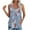 Blue, variant on Womens Summer Tops, Long Skirts for Women Summer, Womens Summer Casual Fashion Printed Loose Round Neck Sleeveless Tops