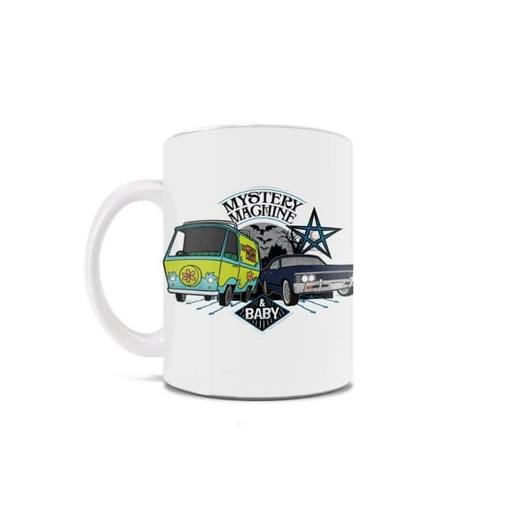 Supernatural (Scoobynatural) 11 oz White Ceramic Mug