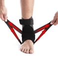 thumbnail image 3 of Labymos Attelle de Cheville de Soutien avec Planche de Protection, Protection de Stabilisation de Cheville, Sangle de Soutien de Cheville Ajustable pour Football, Basketball et Protection Sportive contre la Douleur Chronique à la Cheville, 3 of 7
