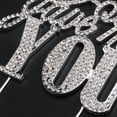 thumbnail image 3 of God Gave Me You Rhinestone Wedding Cake Topper Bling Custom Decoration, 3 of 5