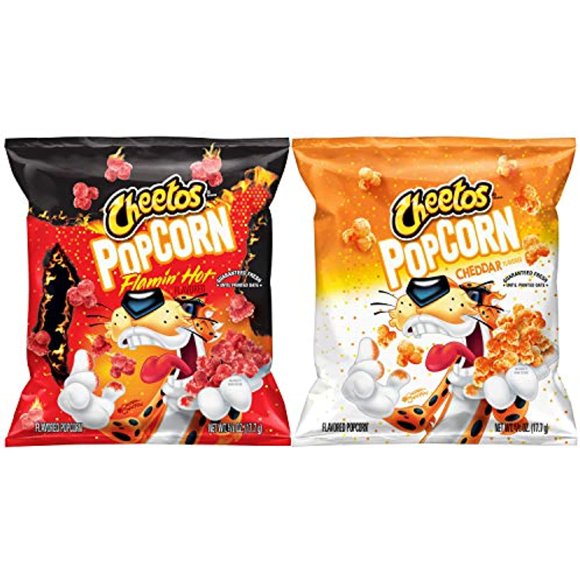 Hot Cheetos Popcorn Can