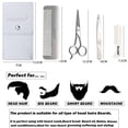 thumbnail image 2 of de aseo para el de la barba para hombre Juego de regalo para bolsa Zulema Cepillo de peine de barba para hombres, 2 of 8