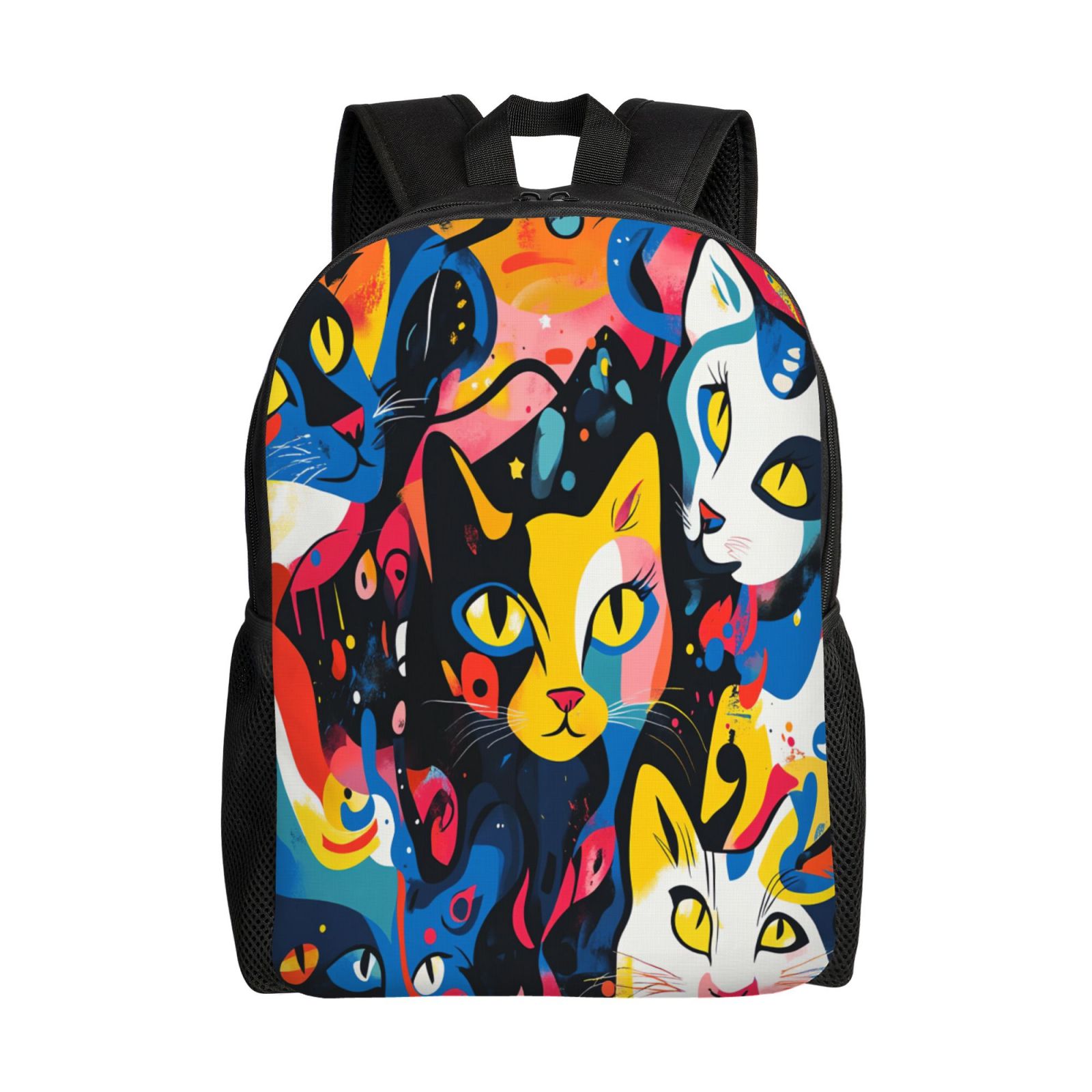 Cat Backpack Double Shoulder Backpack Durable, Spacious, Ergonomic Design for Travel, Work & Outdoor Use