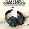 thumbnail image 5 of Wireless on-Ear Kids Headphones Safe Sound (<85dB), Fit for Kids, Parental Control with Customizable Volume &amp; Playtime and 50Hr Battery Life, 5 of 6