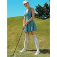thumbnail image 3 of Women's V Back Tennis Golf Dress with Shorts and Built-in Bra Athletic Dress with Pockets, 3 of 6