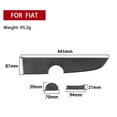 thumbnail image 6 of Carbon Fiber Interior Glove Box Panel Cover Trim Sticker for Fiat 500 2012-2015, 6 of 7