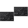 thumbnail image 3 of HOOWIFFY Hoowiffy Black Keyboard Stickers for Home Perfect Fit Easy Apply, 3 of 6