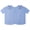 Blue, variant on Boy's School Uniform Short Sleeve Oxford Shirt 2Pcs Pack Blue 7