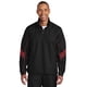 thumbnail image 1 of Sudadera Sport-Tek® Shield Ripstop con media cremallera. JST84 Negro/Rojo verdadero S deporte-tek JST84, 1 of 1