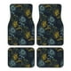 thumbnail image 1 of Fotbe Sunflowers Juego de 4 Tapetes para Auto con Estampado – Alfombrillas de Goma Reforzada, Diseño Antideslizante, Protección para Todo el Año – Vehículos, Autos, Camionetas y SUVs, 1 of 7