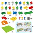 thumbnail image 6 of Haifeng 176-Piece Marble Run Building Blocks, STEM Maze Ball Race Track Playset for Kids, Boys & Girls, 6 of 7