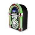 VICTOR Wilshire Desktop Bluetooth Jukebox with Multicolor LED Lighting