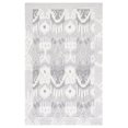 thumbnail image 2 of Safavieh IKT651F Ikat Light Grey / Ivory, 2 of 10