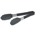 thumbnail image 1 of Pinzas utilitarias de acero inoxidable para alta temperatura Jacob's Pride con mango recubierto 12, 1 of 1