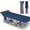 Blue, variant on NAIZEA Folding Bed Cot with 2 Sided Mattress, 75" Portable Folding Sleeping Cot Guest Bed for Adult, Camping Bed Cot with Carry Bag