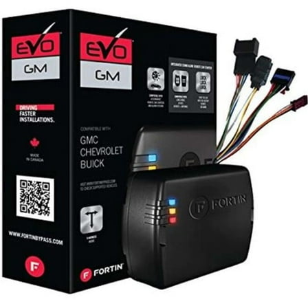 Fortin  Remote Start Module & T-Harness Combo for Cadillac Chevrolet Push-To-Start Vehicles