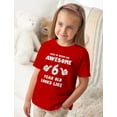 thumbnail image 6 of Tstars Boys' 6th Birthday T-Shirt - Awesome 6-Year-Old Graphic - Youth Party Gift - Size M - Pink, 6 of 7