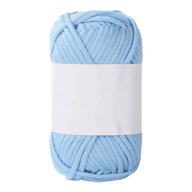 Madeja de hilo de algodón de leche de 50 g para tejer a mano, ganchillo, hilo de lana para bebé, colorido, material para manualidades DIY para bufandas, sombreros, suéteres, suave, brillante, lustros
