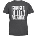 thumbnail image 1 of Straight Outta Valhalla VIking Valkyrie Mens T Shirt, 1 of 1