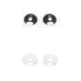 thumbnail image 1 of 2 pares de almohadillas de silicona para auriculares internos Sunnimix Consejos para auriculares, 1 of 8