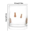 thumbnail image 2 of 12 fl oz Easter Egg Charm Drinking Glasses, Clear Drinking Glass, Festive Tableware for Home Kitchen Party, Easter Decor, Cute Design Tumbler for Easter Celebration and Daily Drinkware, 3.7*4.3in, B, 2 of 9