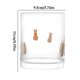 thumbnail image 2 of Juegos de Tazas de Vidrio en Forma de Pascua de 12 Onzas con Exquisitos Diseños con Temas Festivos para Reuniones Festivas O Tazas de Bebidas Calientes de Uso Diario, 2 of 9