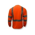thumbnail image 4 of Radians ST21 Class 3 Long Sleeve Safety T-Shirt Hi-Vis Green Max-Dri Mesh, 4 of 4