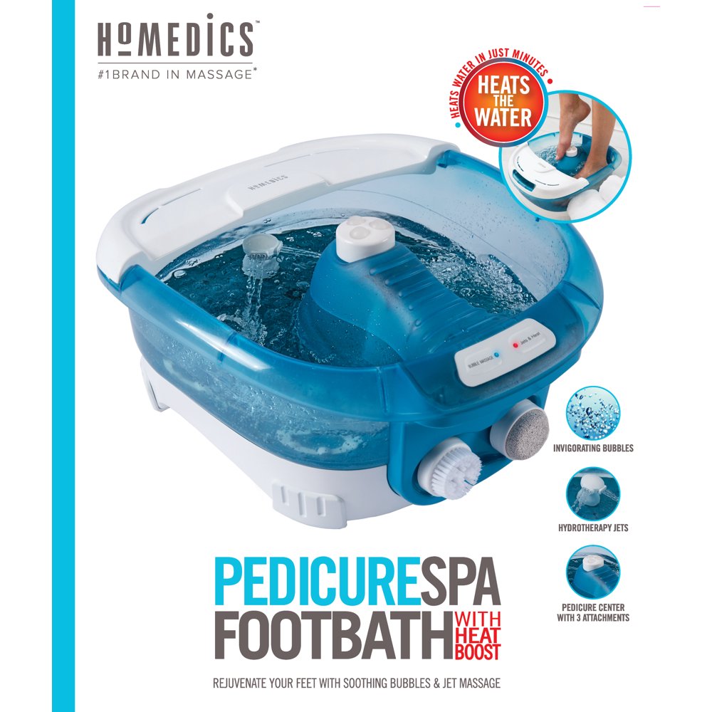 HoMedics Pedicure Spa Footbath with Heat