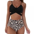 thumbnail image 1 of Women‘s Bikini Triangle Sexy Solid Two Piece Bathing Suit, 1 of 7