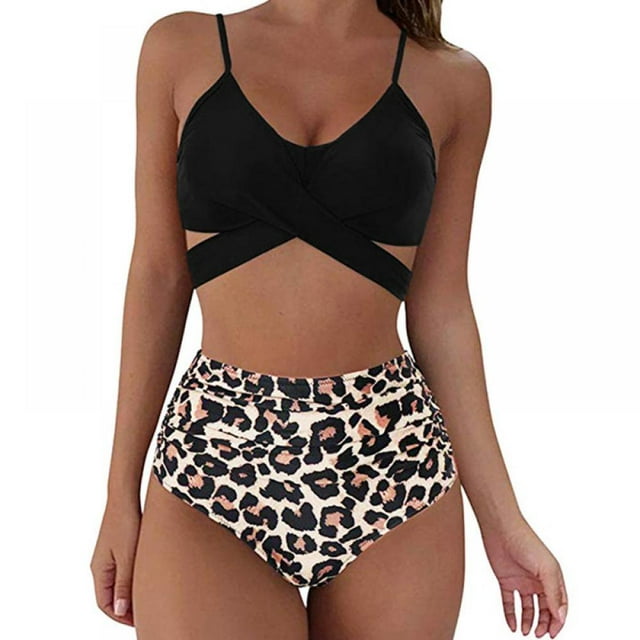 Women‘s Bikini Triangle Sexy Solid Two Piece Bathing Suit