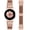 Brown/Rose Gold, variant on Magnetic Nylon Band Compatible with Samsung Galaxy Watch 7/6/5/4/FE/Active 2 40mm 44mm, Watch 6 Classic 43/47mm, Watch 5 Pro 45mm, Celtic Knot Stretchy Strap Women Men
