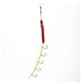 thumbnail image 2 of Cebo de pesca de pulpo5 anzuelosseñuelo de calamar artificialaparejos de pesca (rojo) Ndcxsfigh Nuevos Originales, 2 of 6